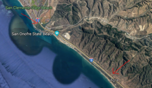 San Onofre State Beach Google Map