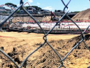 encinitas beach hotel construction august 2019