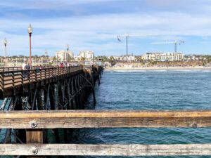 oceanside pier august san diego summer