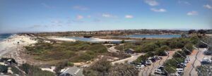 south ponto beach panoramic august