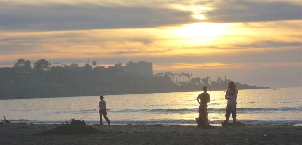 La Jolla Shores beach grunion run