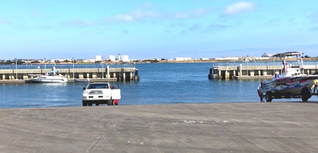 launch ramp basin entrance boats san diego bay