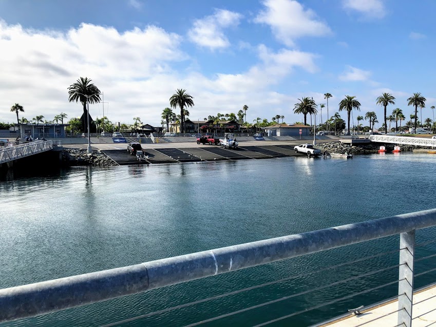 Shelter Island boat ramp June 2020