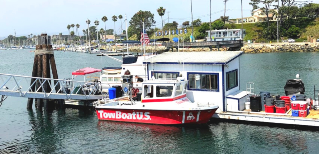 Harbor fuel dock oceanside harbor