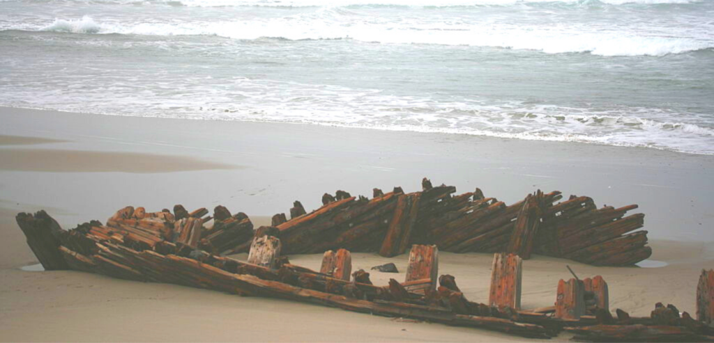 Sibyl Marston shipwreck ocean beach park Lompoc CA