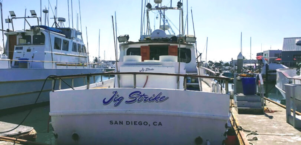 Jig Strike lobster fishing vessel