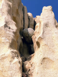 Balance Rock san mateo sandstone formation
