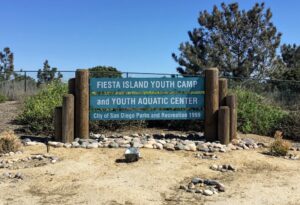 fiesta island youth camp front sign
