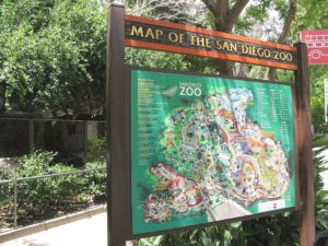 San Diego Zoo map san diego bird festival 