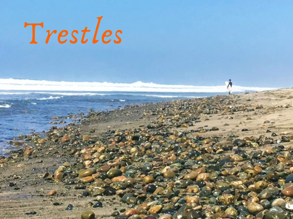 Trestles surfer san onofre state beach