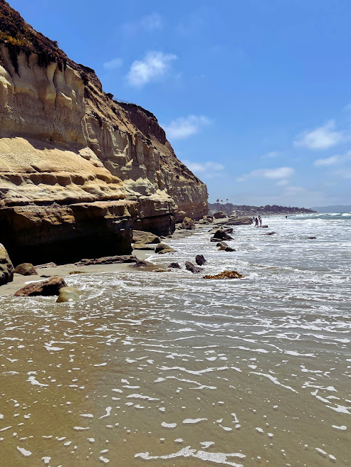 del mar water ocean bluffs 