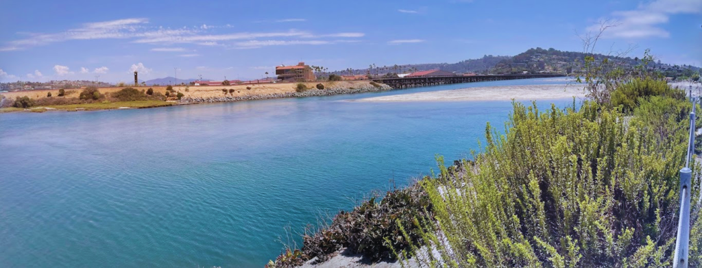 san dieguito lagoon pano del mar dog beach