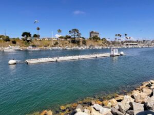 bait barge Oceanside Harbor Oceanside CA