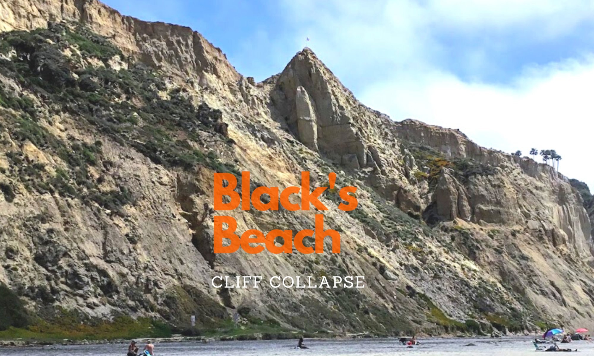 Blacks Beach Cliff 2018 featured image